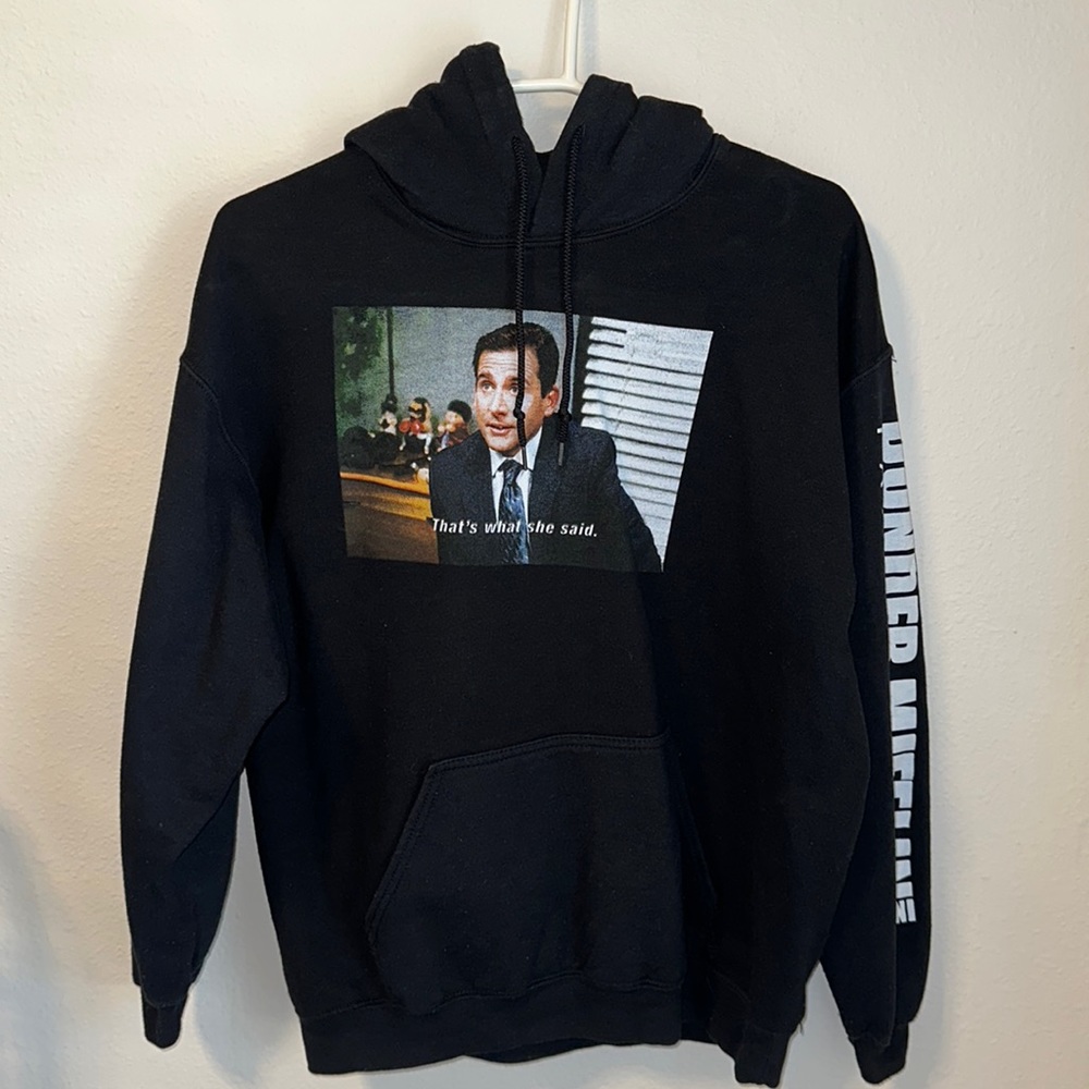the office “that’s what she said” hoodie